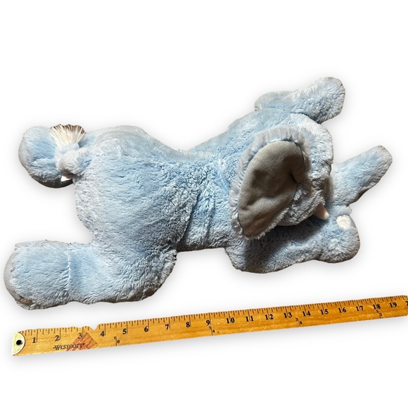 - Baby Blue Elephant Stuffed Plush Soft Toy Lovey Cedar Fair - Picture 7 of 8